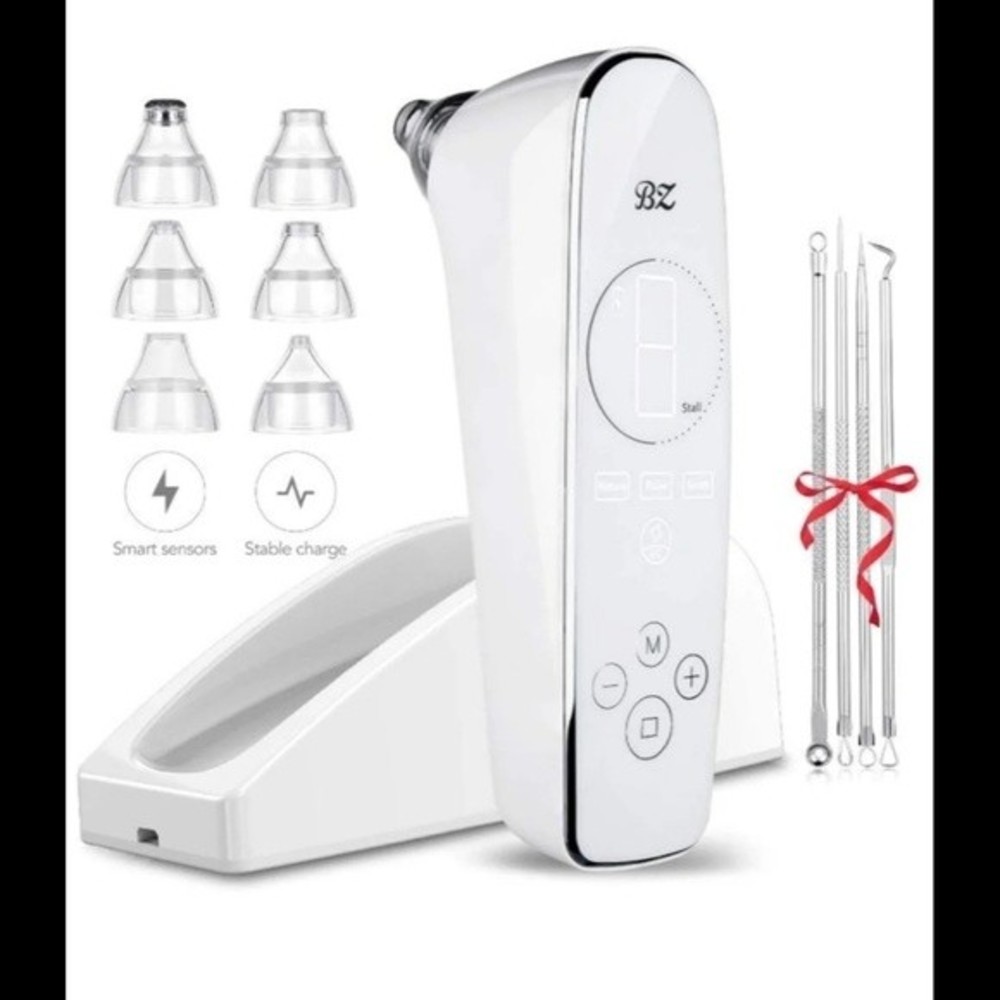 NIB Blackhead Remover 5V Vacuum Portable Blackhead Electric Wireless Recharge
